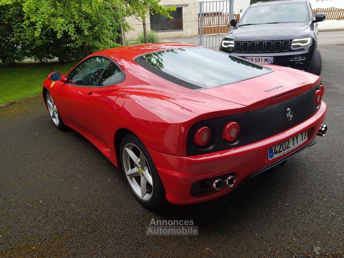 Ferrari 360 Modena V8 380ch F1 Ligne Echap Inox Occasion Essence 17 Charente Maritime