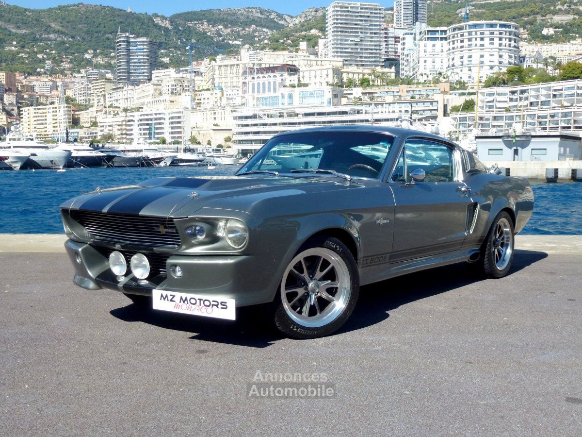 En Vente Ford Mustang Gt 500 Eleanor 01 1967 2 200km Au Prix De 149 900 Chez Mz Motors Monaco