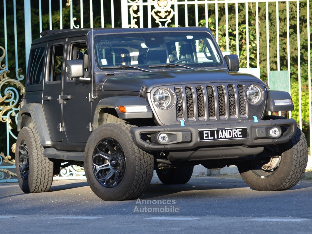 Jeep Wrangler Unlimited Rubicon 4xe 2 0l T Phev 380 Ch Occasion Hybride Paris 75 Paris