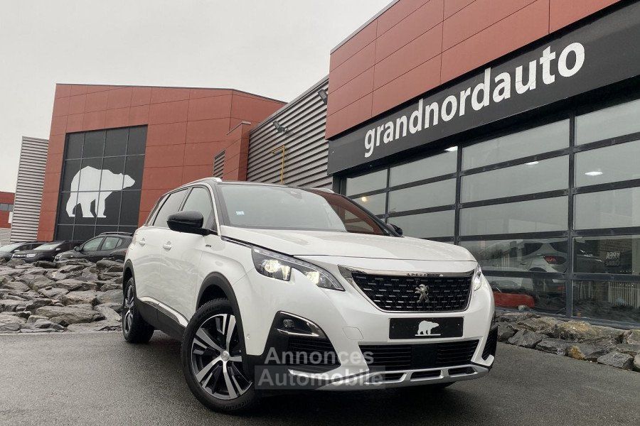 Spécifications et caractéristiques Peugeot 5008 1.5 BlueHDi 96kW S&S EAT8  GT