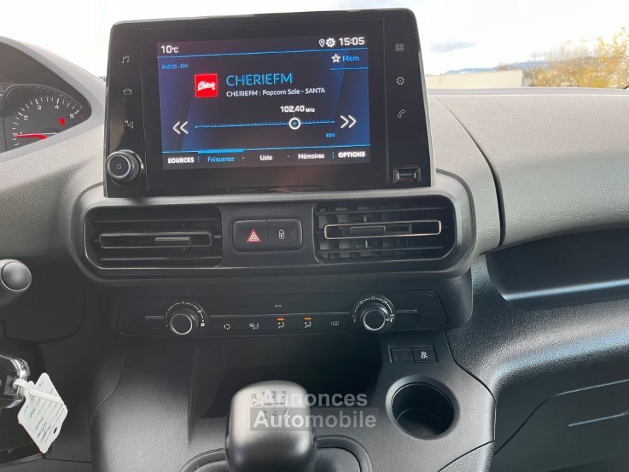 Autoradio GPS Peugeot partner et rifter depuis 2019 Android 12