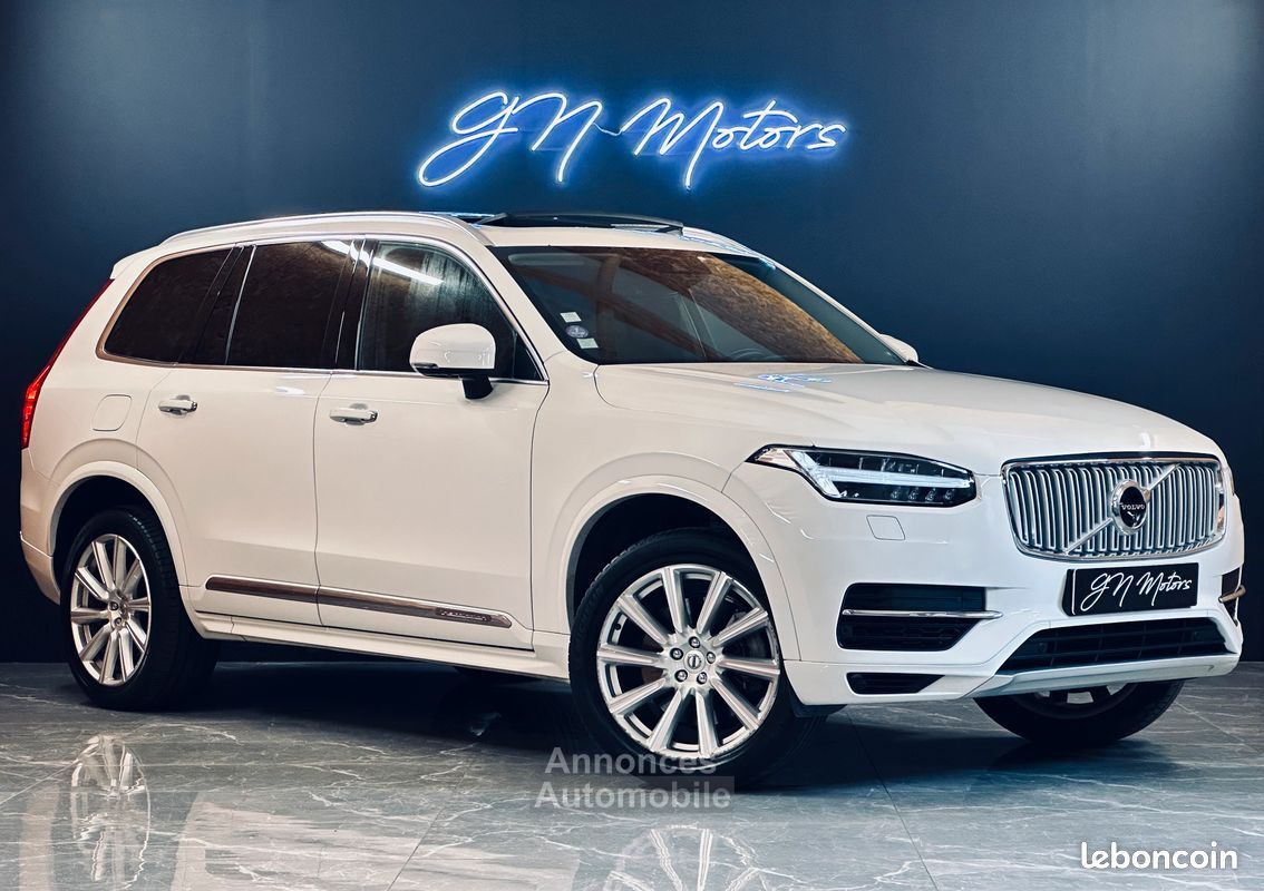 Volvo Xc90 Ii T8 390 Inscription Luxe Geartronic 8 7pl Français Carnet Garantie 12 Mois Occasion 6692