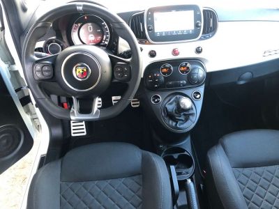 Abarth 595 1.4 T-Jet 136cv Sport (Navi Clim CarPlay Toit Ouv)  - 10