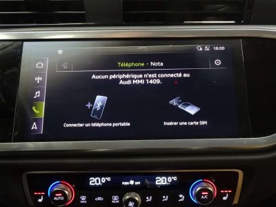 Audi Q3 35TDi 150 STronic LED-NAVI-CUIR-VIRTUAL-ANGLE MORT  - 14