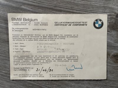 BMW Série 3 E30 318i Baur  - 90