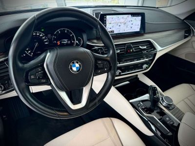 BMW Série 5 Touring  520 dA LUXURY LINE 1ERPRO ATTELAGE CUIR TVA  - 12