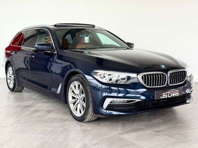 BMW Série 5 Touring 518 d LUXURY TOIT OUVR. CAMERA ATTELAGE TVA  - 8