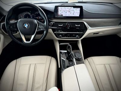 BMW Série 5 Touring 520 dA LUXURY LINE 1ERPRO ATTELAGE CUIR TVA  - 16