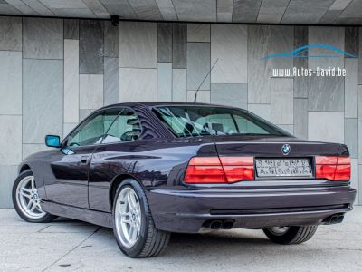 BMW Série 8 850 Ci A 5.0 V12 Coupé E31 - OLDTIMER - ZWART LEDER - AIRCO - CRUISECONTROL   - 2