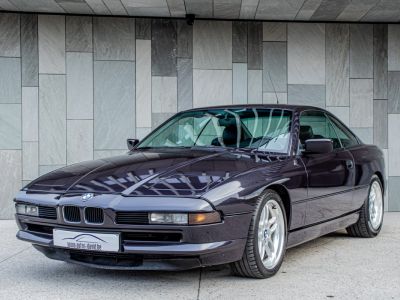 BMW Série 8 850 Ci A 5.0 V12 Coupé E31 - OLDTIMER - ZWART LEDER - AIRCO - CRUISECONTROL   - 4