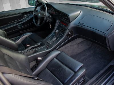 BMW Série 8 850 Ci A 5.0 V12 Coupé E31 - OLDTIMER - ZWART LEDER - AIRCO - CRUISECONTROL   - 16