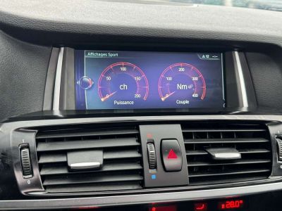 BMW X4 2.0 dA xDrive20 -- PACK M CUIR GPS  - 12