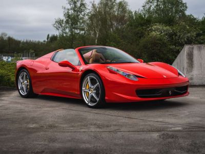 Ferrari 458 Spider Rosso Corsa Cuoio 13.630 KM!  - 1