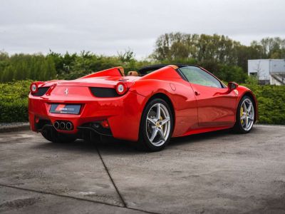 Ferrari 458 Spider Rosso Corsa Cuoio 13.630 KM!  - 11