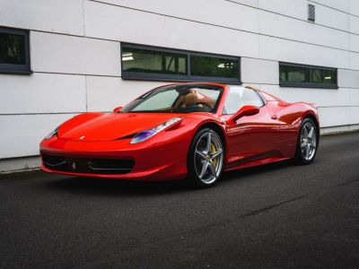 Ferrari 458 Spider Rosso Corsa Cuoio 13.630 KM!  - 29