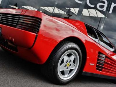Ferrari Testarossa 4.9i V12 ROSSO CORSA - EU CAR - FULL HISTORY - <small></small> 119.950 € <small>TTC</small> - #4