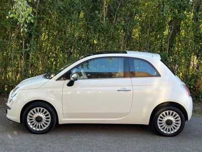 Fiat 500 1.2 ESS 8V 69CH LOUNGE 65.000KM 10/2012 / TOIT PANO/ CLIM  - 5