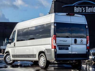 Fiat Ducato Maxi 9 Plaatsen 2.3 EcoJet Minibus - 1STE EIGENAAR - DVD - AIRCO - CAMERA - TREKHAAK - SFEERVERLICHTING - 230V - EURO 6  - 2