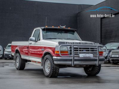 Ford F250 Custom 7.3 IDI V8 Diesel Single cab Pick-up Oldtimer - RWD - 3 PLAATSEN - BULLBAR - 16,5”  - 1