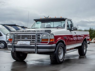 Ford F250 Custom 7.3 IDI V8 Diesel Single cab Pick-up Oldtimer - RWD - 3 PLAATSEN - BULLBAR - 16,5”  - 4