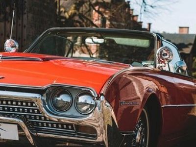 Ford Thunderbird (T-Bird) roadster V8 - CABRIO - LEDER - OLDTIMER  - 8