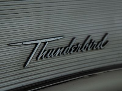 Ford Thunderbird (T-Bird) roadster V8 - CABRIO - LEDER - OLDTIMER  - 17