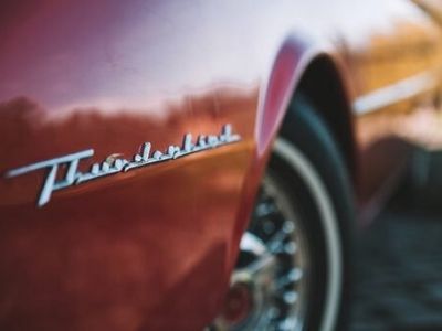 Ford Thunderbird Thundenbird (T-Bird) roadster V8 - CABRIO - LEDER - OLDTIMER  - 6