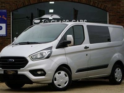 Ford Transit Custom 2.0 TDCI TVA-BTW Bte AUTO 5 PL PDC DOUBLE CABINE  - 1