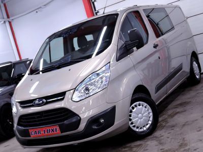 Ford Transit Custom 2.2 TDCI 125CV DOUBLE CABINE LONG CHASSIS 6PLACES - <small></small> 19.950 € <small>TTC</small> - #1