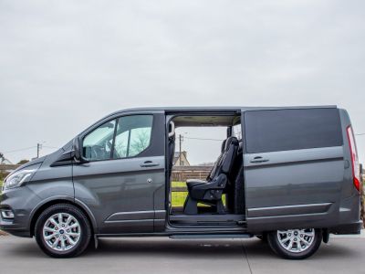 Ford Transit Tourneo Custom 2.0 TDCi 170PK Dubbel cabine 5pl. Automaat EcoBlue Titanium - LICHTE VRACHT - HISTORIEK - DUBBELE SCHUIFDEUR - APPLE CARPLAY - CAMERA -  - 14