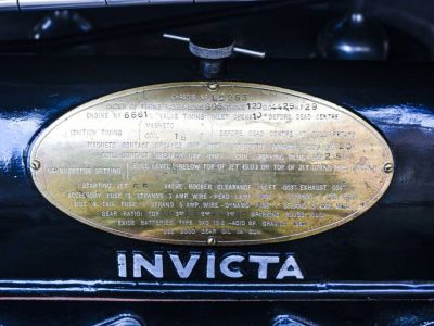 Invicta 4.5 Litre A-Type High Chassis  - 31