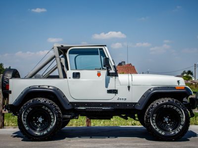 Jeep Wrangler YJ 4.2 4X4 Automaat SOFT TOP - OLDTIMER - LED KOPLAMPEN - BLAUPUNKT - ACHTERBANK  - 6