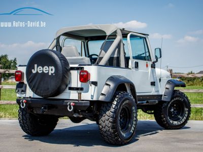 Jeep Wrangler YJ 4.2 4X4 Automaat SOFT TOP - OLDTIMER - LED KOPLAMPEN - BLAUPUNKT - ACHTERBANK  - 32