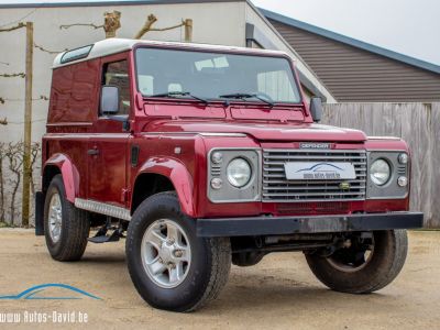 Land Rover Defender Rover 90 2.5 TD5 SE 4X4 - 1STE EIGENAAR - HISTORIEK - LICHTE VRACHT - ZETELVERWARMING - ELEKT. RAMEN - TREKHAAK  - 1