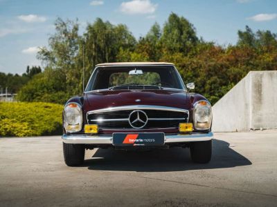 Mercedes 230 SL Pagode Purpurrot French Vehicle  - 3
