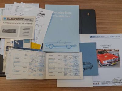 Mercedes 280 SL Cabrio EU Version-Hard Top-Book History  - 25