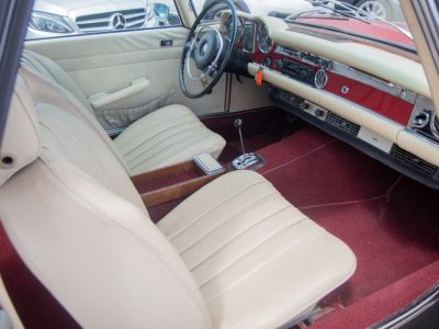 Mercedes 280 SL Pagoda Automaat - OLDTIMER - HISTORIEK - CABRIO - LEDER - RADIO  - 14