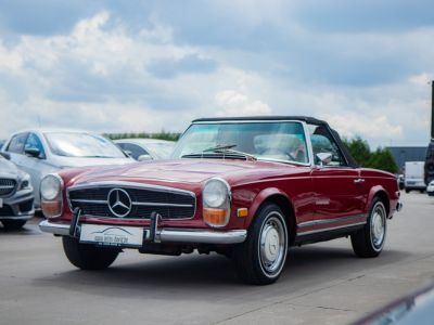 Mercedes 280 SL Pagoda Automaat - OLDTIMER - HISTORIEK - CABRIO - LEDER - RADIO  - 31