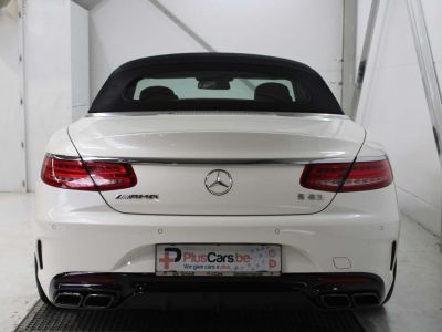 Mercedes Classe S 63 AMG Cabriolet 4-Matic ~ Burmester Night Vision Top  - 7