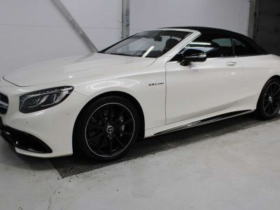 Mercedes Classe S 63 AMG Cabriolet 4-Matic ~ Burmester Night Vision Top  - 11