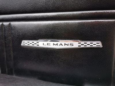 Pontiac LeMans cabriolet  v8 - boite manuelle ( 4 + R )  - 75