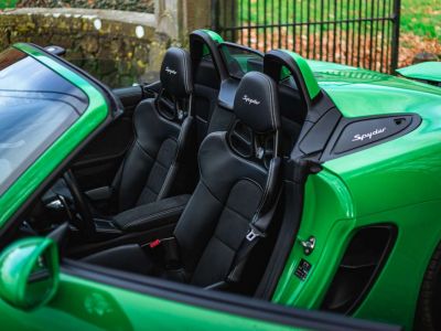 Porsche 718 Spyder PDK-Chronos-Python Green- Approuved-  - 11