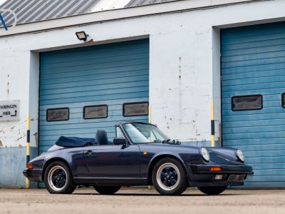 Porsche 911 Carrera 3.2 Cabrio | Prussian Blue  - 2