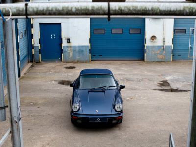 Porsche 911 Carrera 3.2 Cabrio | Prussian Blue  - 6