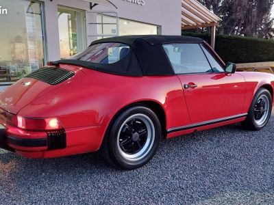 Porsche 911 Exceptionnelle cabriolet 3.2L, 1986, seulement 77260 miles - <small></small> 69.900 € <small>TTC</small> - #9