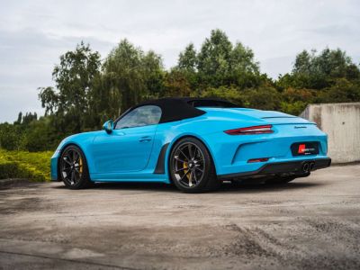 Porsche 991 Speedster PTS Miami Blue PCCB -1 of 1948  - 4