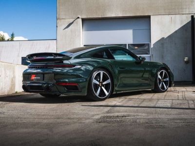 Porsche 992 Turbo S PTS Brewster Green -Carbon Pano  - 12