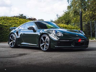 Porsche 992 Turbo S PTS Brewster Green -Carbon Pano  - 13