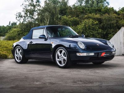 Porsche 993 Carrera Cabrio Ocean Blue German Vehicle  - 1