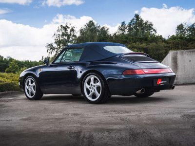 Porsche 993 Carrera Cabrio Ocean Blue German Vehicle  - 3